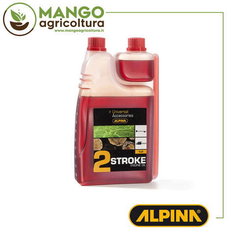 Synthetic 2-stroke oil for mixture Chainsaw Brushcutter LT 1 - ALPINA CASTOR
